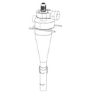 Roetafscheider met cycloon Z 501-15