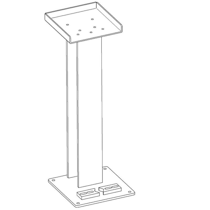 Basisframe voor smeedbankschroef