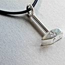 Hanger "Smidshamer" in zilver