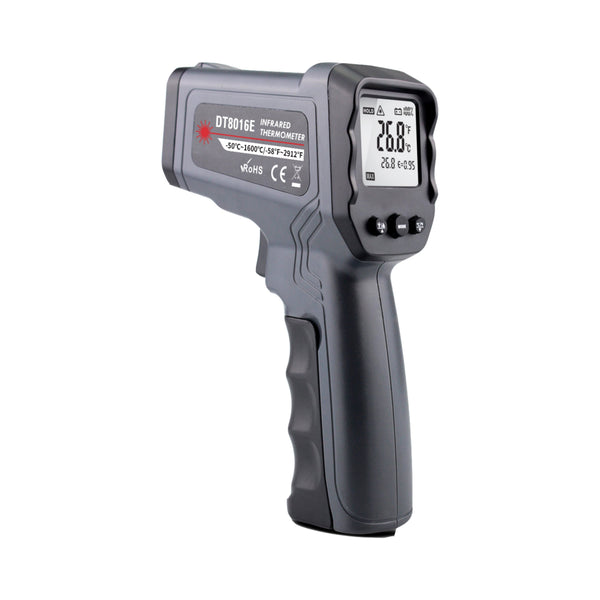 Thermomètre Infrarouge AIOMEST AI-1600 - Mesure Jusqu'à 1600°C, Rapport 30:1, Avec Appli, Idéal Pour Forge, Soudure, HVAC