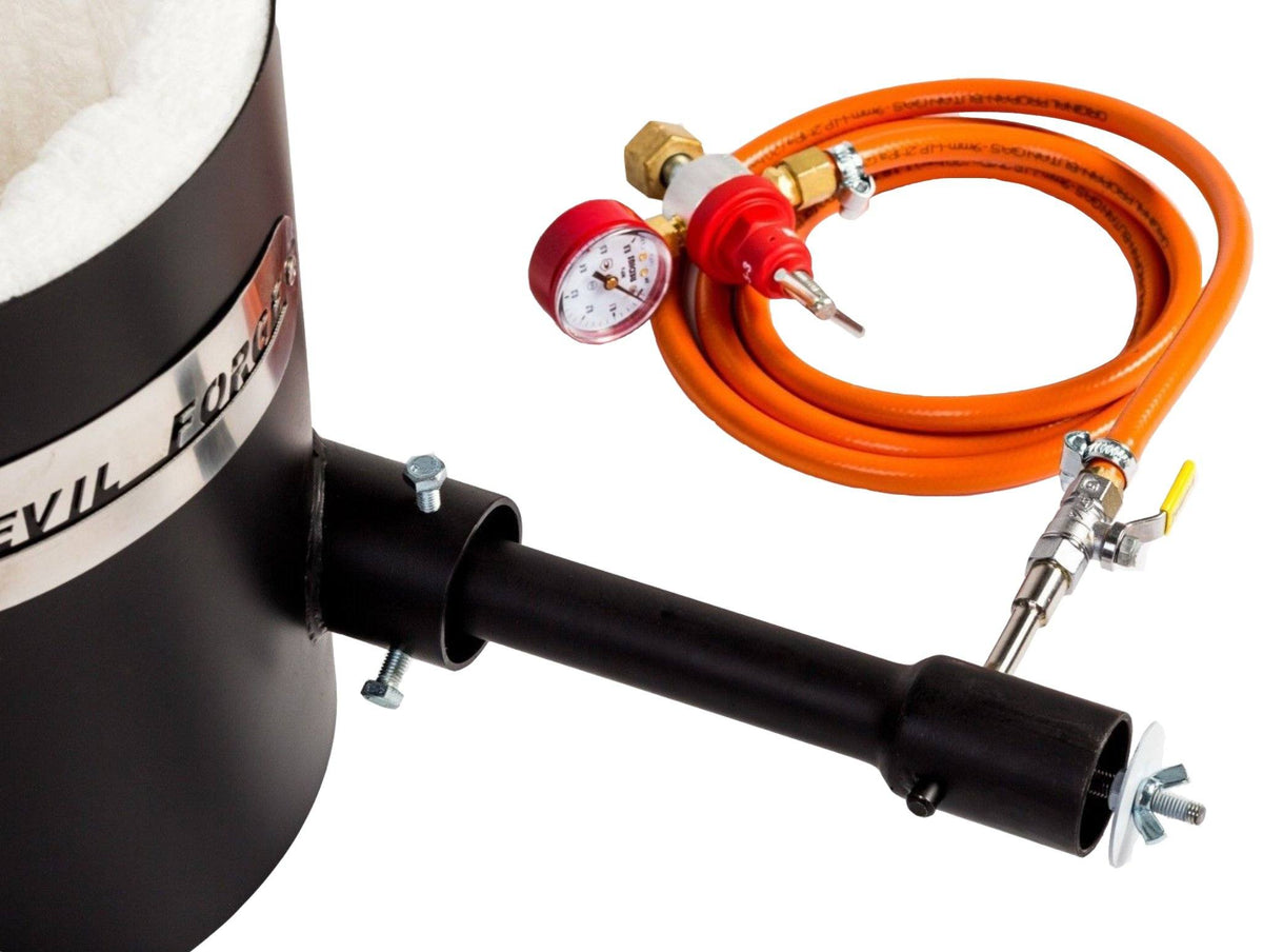 Brûleur à Gaz Propane Devil Forge DFCPROF - Pour Forge, Fusion De Métal, Acier